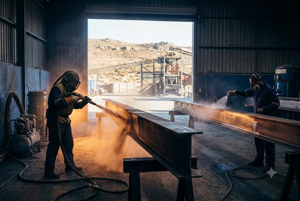 Sandblast & Spray